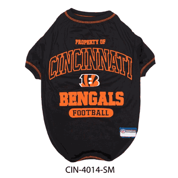 Cincinnati Bengals Pet Tee Shirt Small