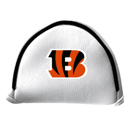 Cincinnati Bengals Putter Cover - Mallet (White)