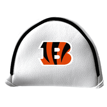 Cincinnati Bengals Putter Cover - Mallet (White)