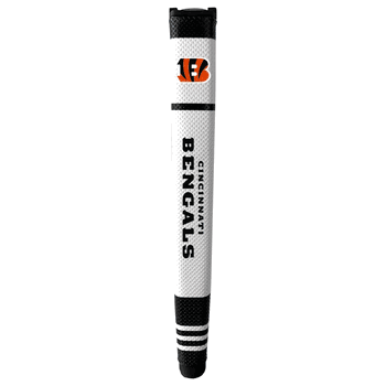Cincinnati Bengals Putter Grip (White with colored stripes)