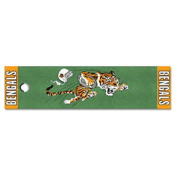 Cincinnati Bengals Putting Green Mat - 1.5ft. x 6ft., NFL Vintage
