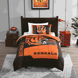 Cincinnati Bengals Status Bed In A Bag Twin