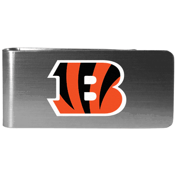 Cincinnati Bengals Steel Money Clip, Logo
