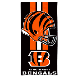 Cincinnati Bengals Towel 30x60 Beach Style