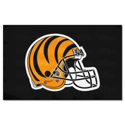 Cincinnati Bengals Ulti-Mat Rug - 5ft. x 8ft., Helmet Logo