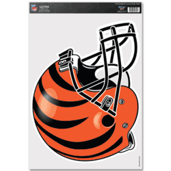 Cincinnati Bengals Ultra Decal 11in x 17in - Helmet