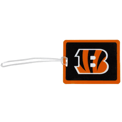 Cincinnati Bengals Vinyl Luggage Tag