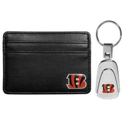 Cincinnati Bengals Weekend Wallet & Steel Key Chain
