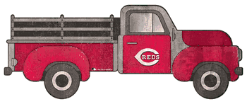 Cincinnati Reds 15in Truck cutout