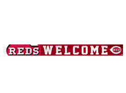 Cincinnati Reds 16in. Welcome Strip