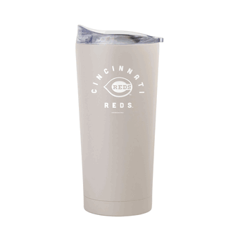 Cincinnati Reds 20oz Archway Sand Powder Coat Tumbler