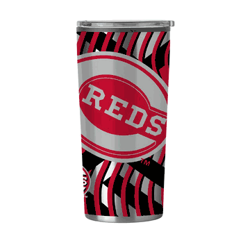 Cincinnati Reds 20oz Flex Plastic Wall Stainless Tumbler
