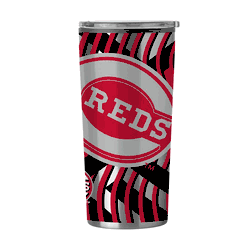 Cincinnati Reds 20oz Flex Plastic Wall Stainless Tumbler