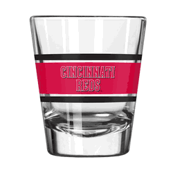 Cincinnati Reds 2oz Stripe Shot Glass