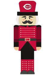 Cincinnati Reds 31" Nutcracker Leaner