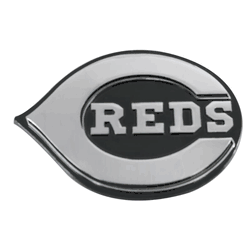 Cincinnati Reds 3D Chrome Metal Emblem