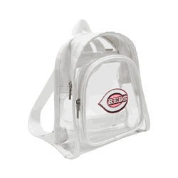 Cincinnati Reds 3D Logo Clear Mini Backpack