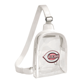 Cincinnati Reds 3D Logo Clear Mini Sling