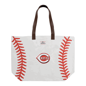 Cincinnati Reds Baseball Tote