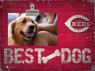 Cincinnati Reds Best Dog Clip Frame 10in. x 8in.