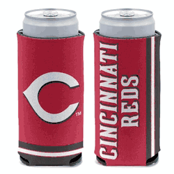 Cincinnati Reds Can Cooler Slim Can Design