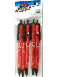 Cincinnati Reds Click Pens - 5 Pack