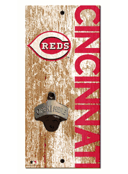Cincinnati Reds Distressed Bottle Opener