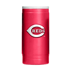 Cincinnati Reds Flipside Powder Coat Slim Can Coolie