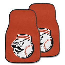 Cincinnati Reds Front Carpet Car Mat Set - 2 Pieces