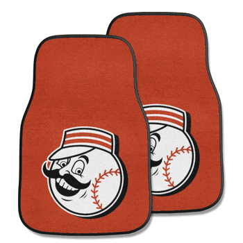 Cincinnati Reds Front Carpet Car Mat Set - 2 Pieces
