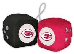 Cincinnati Reds Fuzzy Dice CO