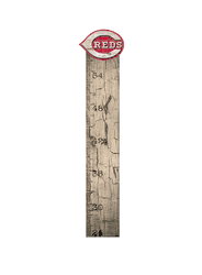 Cincinnati Reds Growth Chart Sign 6x36