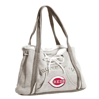 Cincinnati Reds Hoodie Purse Grey