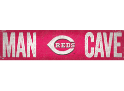 Cincinnati Reds Man Cave 6x24 Sign