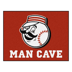 Cincinnati Reds Man Cave All-Star Rug - 34 in. x 42.5 in.