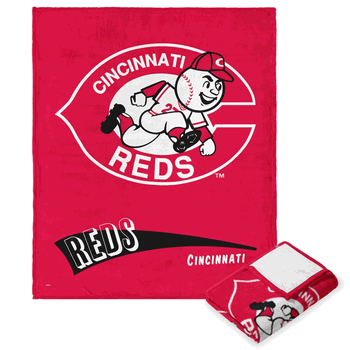 Cincinnati Reds MLB CC Throwback Silk Touch Throw Blanket
