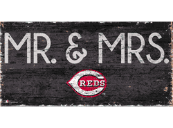 Cincinnati Reds Mr. & Mrs. Sign