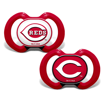 Cincinnati Reds Pacifier 2-Pack