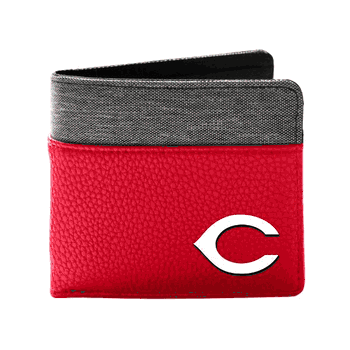 Cincinnati Reds Pebble BiFold Wallet LRED