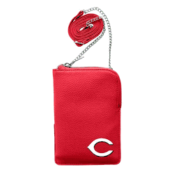 Cincinnati Reds Pebble Smart Purse Light Red