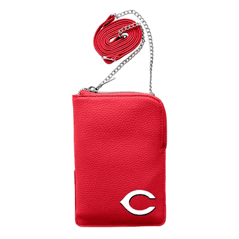 Cincinnati Reds Pebble Smart Purse Light Red