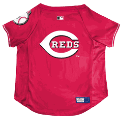 Cincinnati Reds Pet Stretch Jersey  - Large