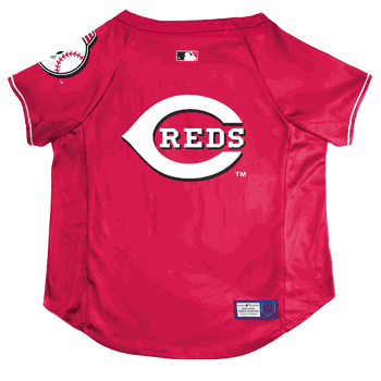 Cincinnati Reds Pet Stretch Jersey  - Small