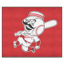 Cincinnati Reds Tailgater Rug - 5ft. x 6ft. - Retro Collection