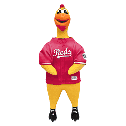 Cincinnati Reds Team Rubber Chicken Toy