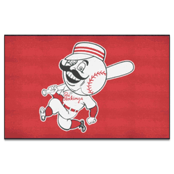 Cincinnati Reds Ulti-Mat Rug - 5ft. x 8ft. - Retro Collection