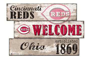 Cincinnati Reds Welcome 3 Plank