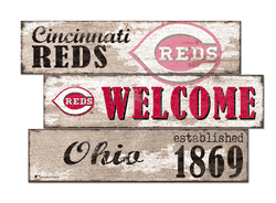 Cincinnati Reds Welcome 3 Plank