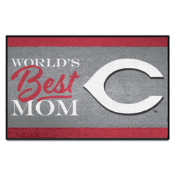 Cincinnati Reds World's Best Mom Starter Mat Accent Rug - 19in. x 30in.