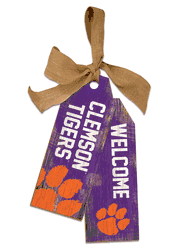 Clemson Tigers 12" Team Tags